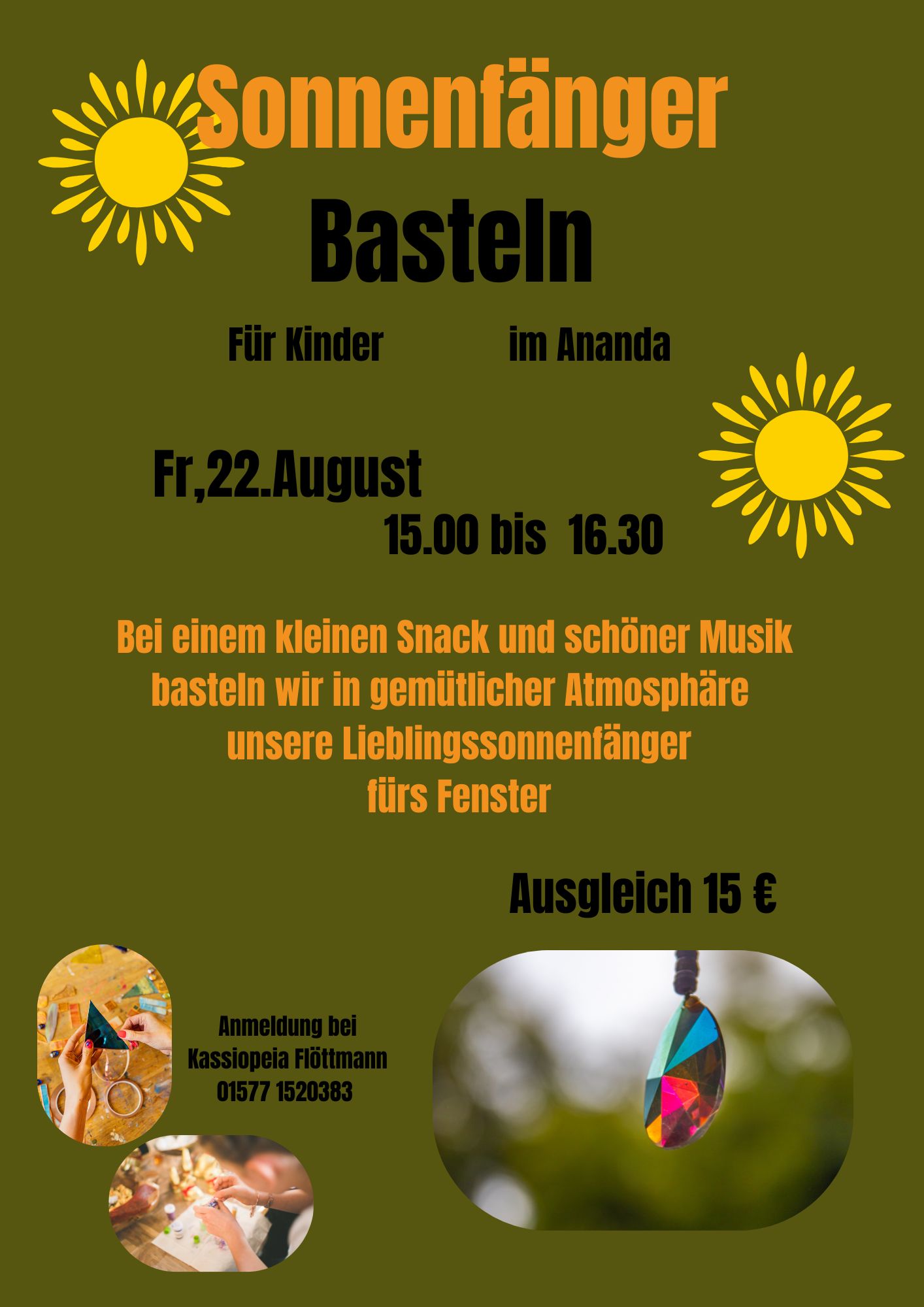 Sonnenfänger basteln