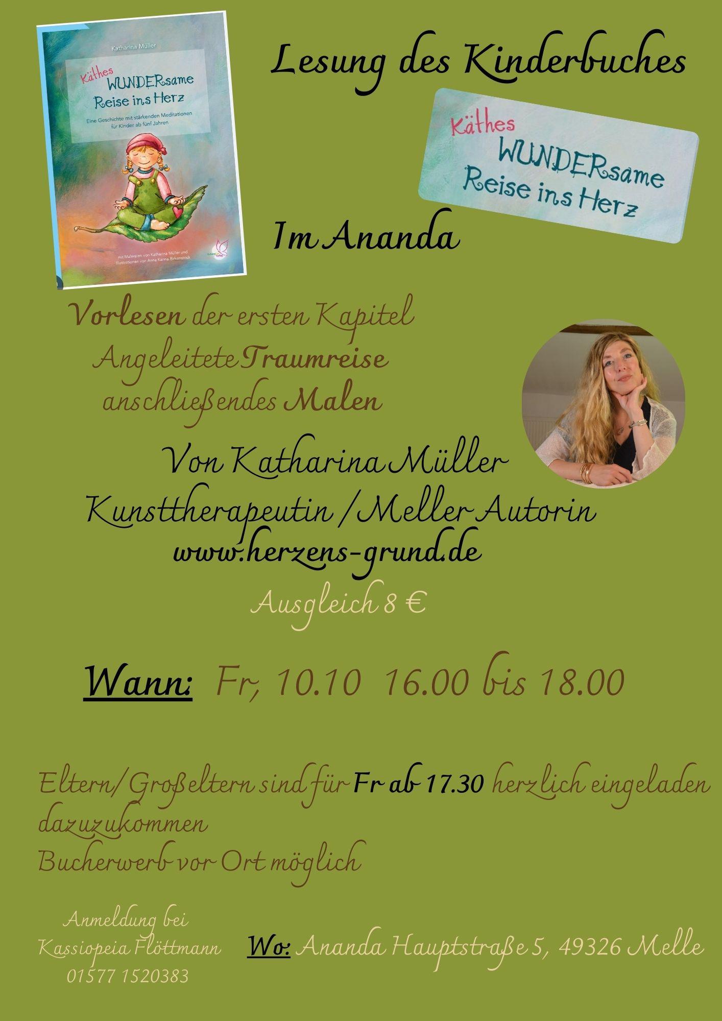 Lesung eines Kinderbuches